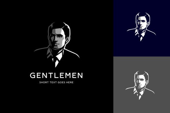 Defining Character: The Vintage Gentlemen Logo Template
