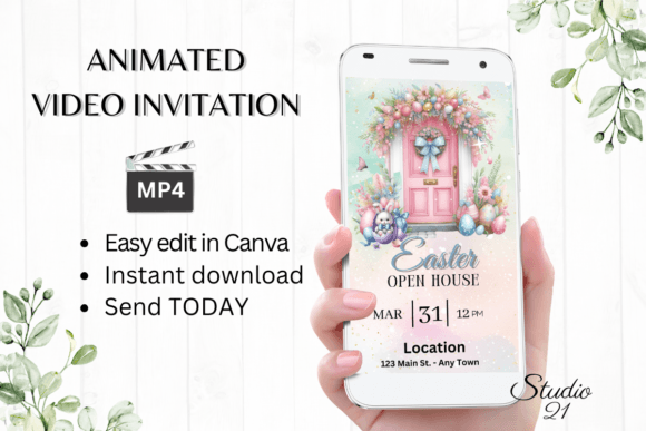 Effortless Easter Invitations: Your Digital Open House Solution