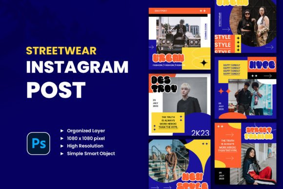 Urban Streetwear Instagram Post: A Modern Design Toolkit
